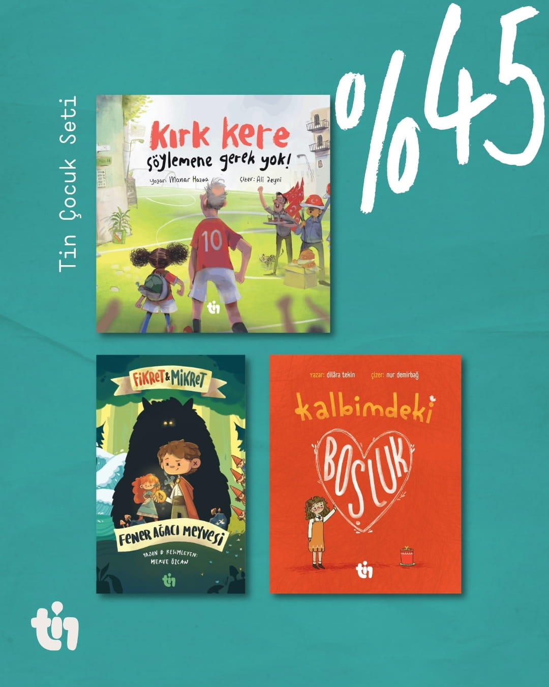 Tin Çocuk Seti - Tin Yayınları