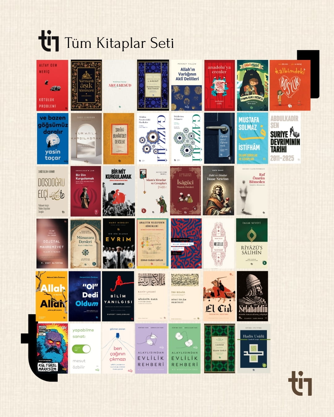 Tin Tüm Kitaplar Seti - 44 Kitap - Tin Yayınları