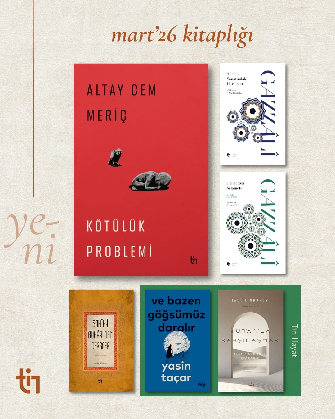 Tin Yeni Kitaplar Seti (Mart Kitaplığı) - 1